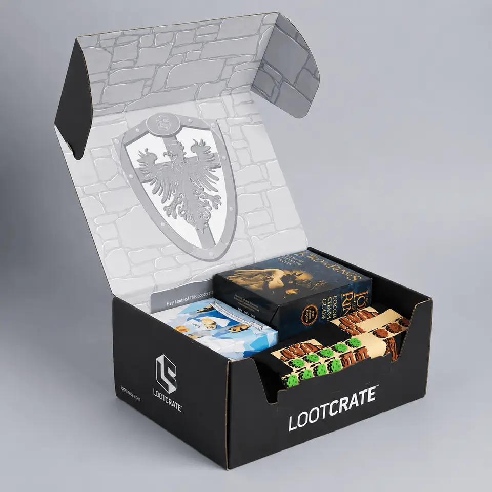 Loot Crate Kingdom custom packaging box