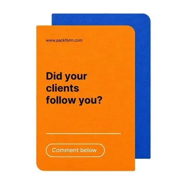 Did your clients follow you?
